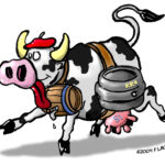 Vache pénible