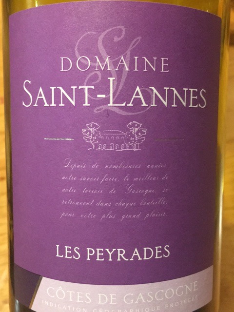 Domaine Saint-Lannes rouges Les Peyrades