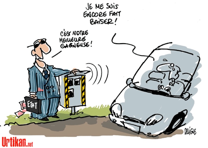 Dessin humoristique radar meilleure gagneuse
