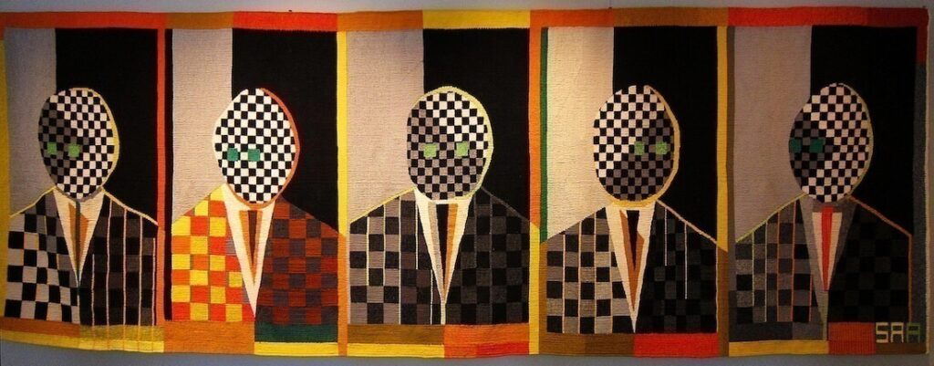 More Bureaucrats Tapisserie d'un artiste textile norvégien - Crédits Bosc d’Anjou